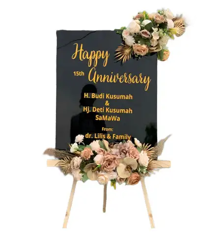 Papan Bunga Akrilik Pakujati