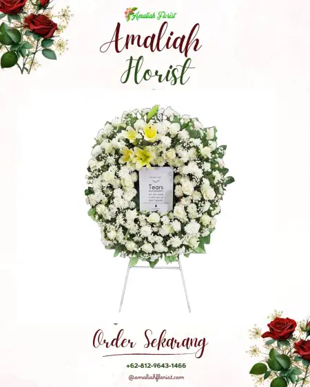 Krans Bunga Duka Pakujati