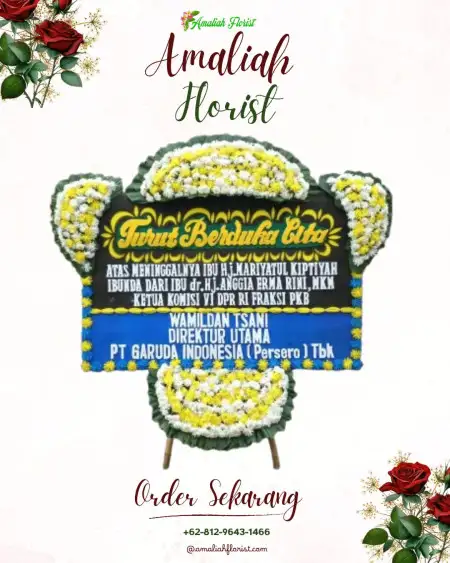 Papan Bunga Duka Pakujati